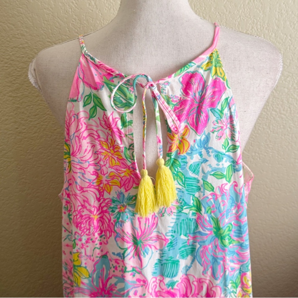 Lilly Pulitzer Margot swing dress in the "Paradise Found" Pattern Large - Picture 6 of 11